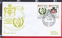 B4602 SMOM FDC 1984 CONVENZIONE POSTALE GUATEMALA VG Capitolium 79 Sovrano Militare Ordine di Malta